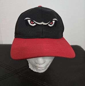 Genuine Merchandise Minor League Baseball Black Red Adjustable Cap